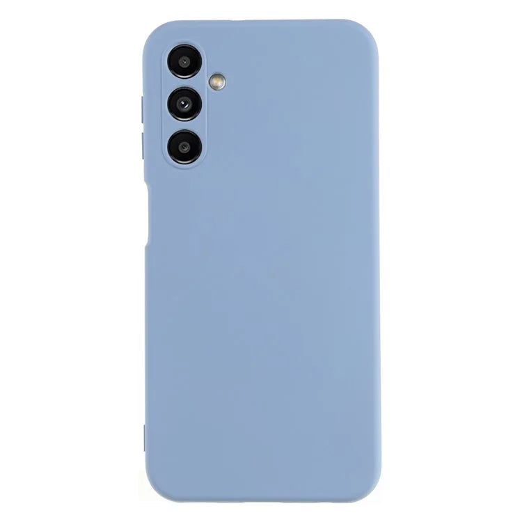 For Samsung Galaxy A24 4G (162.1 x 77.6 x 8.3mm) Precise Cutout Soft TPU Phone Case 2.0mm Liquid Silicone Texture Arc Edge Anti-drop Cover