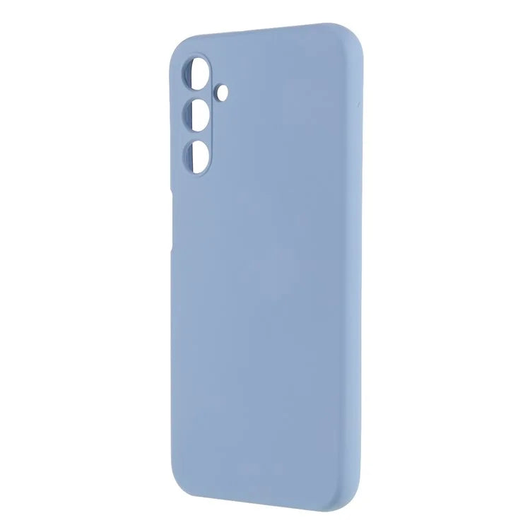 For Samsung Galaxy A24 4G (162.1 x 77.6 x 8.3mm) Precise Cutout Soft TPU Phone Case 2.0mm Liquid Silicone Texture Arc Edge Anti-drop Cover