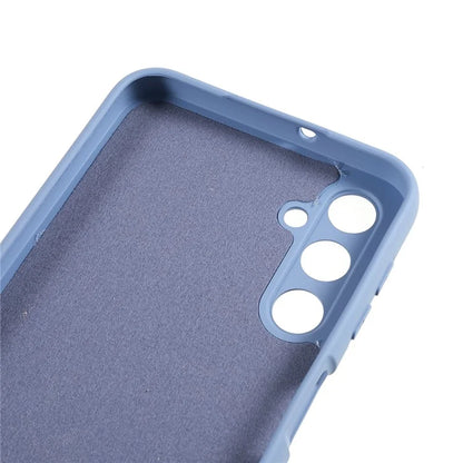 For Samsung Galaxy A24 4G (162.1 x 77.6 x 8.3mm) Precise Cutout Soft TPU Phone Case 2.0mm Liquid Silicone Texture Arc Edge Anti-drop Cover