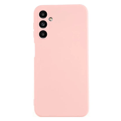 For Samsung Galaxy A24 4G (162.1 x 77.6 x 8.3mm) Precise Cutout Soft TPU Phone Case 2.0mm Liquid Silicone Texture Arc Edge Anti-drop Cover