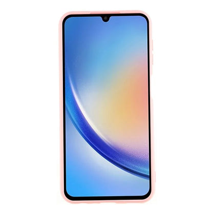 For Samsung Galaxy A24 4G (162.1 x 77.6 x 8.3mm) Precise Cutout Soft TPU Phone Case 2.0mm Liquid Silicone Texture Arc Edge Anti-drop Cover