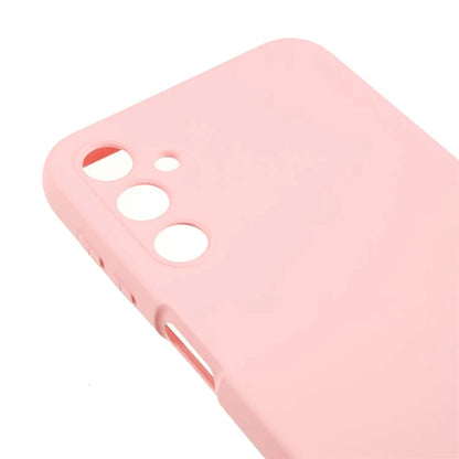 For Samsung Galaxy A24 4G (162.1 x 77.6 x 8.3mm) Precise Cutout Soft TPU Phone Case 2.0mm Liquid Silicone Texture Arc Edge Anti-drop Cover