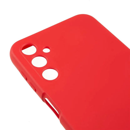 For Samsung Galaxy A24 4G (162.1 x 77.6 x 8.3mm) Precise Cutout Soft TPU Phone Case 2.0mm Liquid Silicone Texture Arc Edge Anti-drop Cover