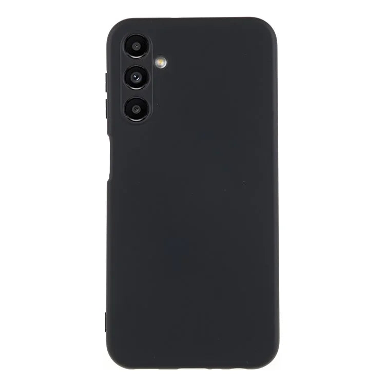 For Samsung Galaxy A24 4G (162.1 x 77.6 x 8.3mm) Precise Cutout Soft TPU Phone Case 2.0mm Liquid Silicone Texture Arc Edge Anti-drop Cover