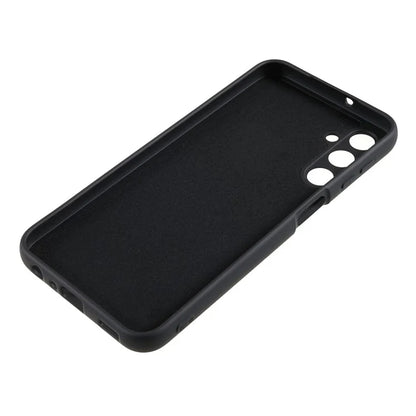 For Samsung Galaxy A24 4G (162.1 x 77.6 x 8.3mm) Precise Cutout Soft TPU Phone Case 2.0mm Liquid Silicone Texture Arc Edge Anti-drop Cover