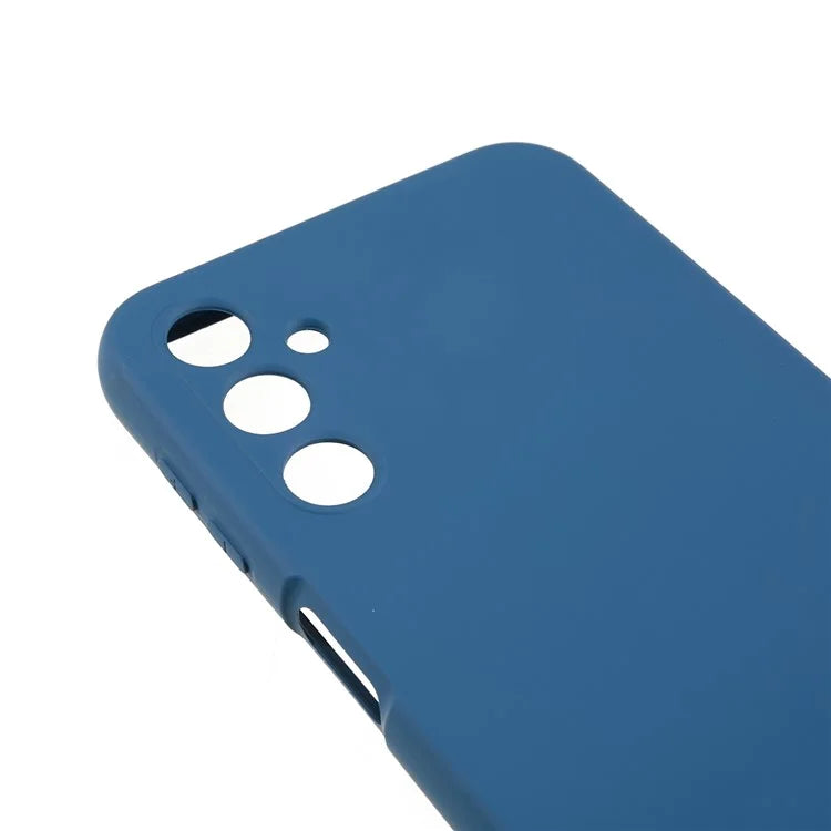 For Samsung Galaxy A24 4G (162.1 x 77.6 x 8.3mm) Precise Cutout Soft TPU Phone Case 2.0mm Liquid Silicone Texture Arc Edge Anti-drop Cover