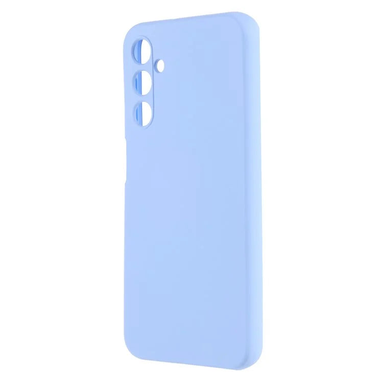 For Samsung Galaxy A24 4G (162.1 x 77.6 x 8.3mm) Precise Cutout Soft TPU Phone Case 2.0mm Liquid Silicone Texture Arc Edge Anti-drop Cover