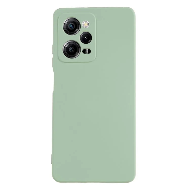 TPU Phone Case for Xiaomi Poco X5 Pro 5G / Redmi Note 12 Pro Speed 5G , 2.0mm Thick Liquid Silicone Arc Edge Cover