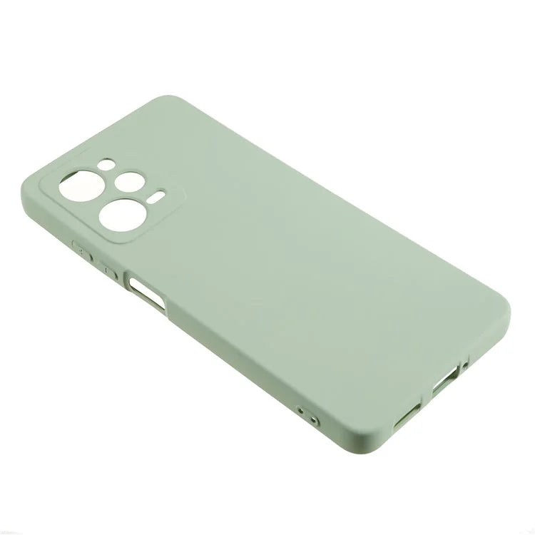 TPU Phone Case for Xiaomi Poco X5 Pro 5G / Redmi Note 12 Pro Speed 5G , 2.0mm Thick Liquid Silicone Arc Edge Cover