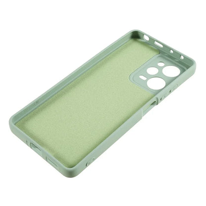 TPU Phone Case for Xiaomi Poco X5 Pro 5G / Redmi Note 12 Pro Speed 5G , 2.0mm Thick Liquid Silicone Arc Edge Cover