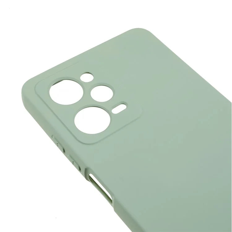 TPU Phone Case for Xiaomi Poco X5 Pro 5G / Redmi Note 12 Pro Speed 5G , 2.0mm Thick Liquid Silicone Arc Edge Cover