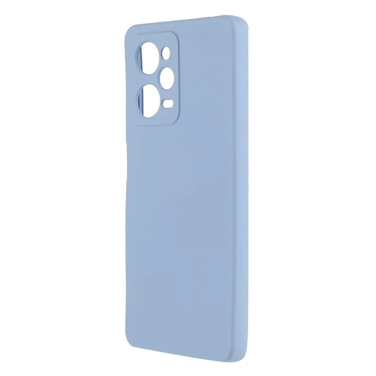 TPU Phone Case for Xiaomi Poco X5 Pro 5G / Redmi Note 12 Pro Speed 5G , 2.0mm Thick Liquid Silicone Arc Edge Cover