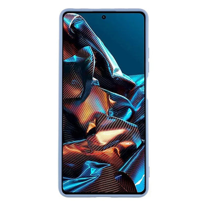 TPU Phone Case for Xiaomi Poco X5 Pro 5G / Redmi Note 12 Pro Speed 5G , 2.0mm Thick Liquid Silicone Arc Edge Cover