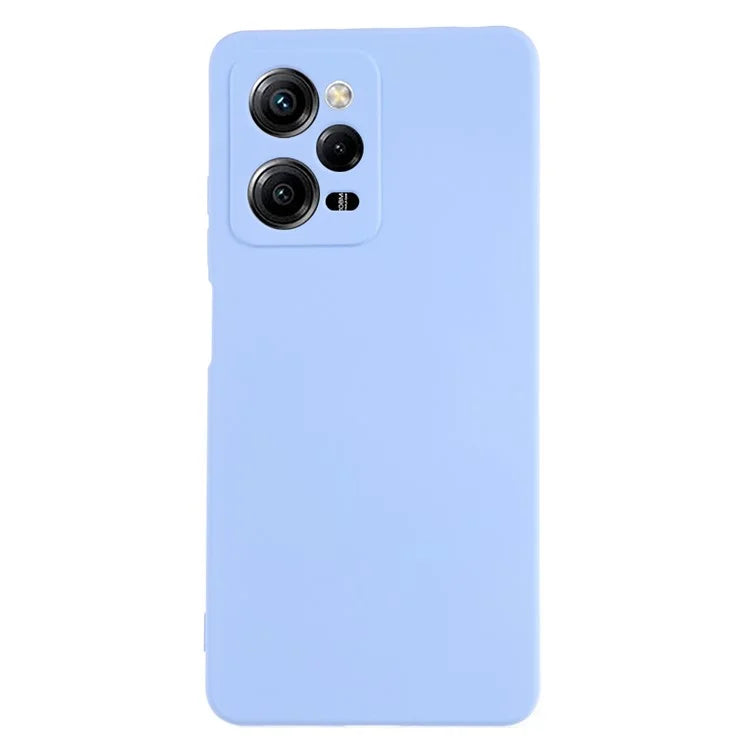 TPU Phone Case for Xiaomi Poco X5 Pro 5G / Redmi Note 12 Pro Speed 5G , 2.0mm Thick Liquid Silicone Arc Edge Cover