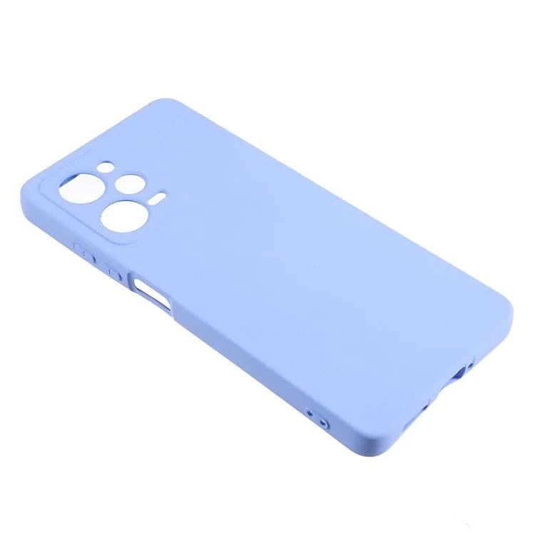 TPU Phone Case for Xiaomi Poco X5 Pro 5G / Redmi Note 12 Pro Speed 5G , 2.0mm Thick Liquid Silicone Arc Edge Cover