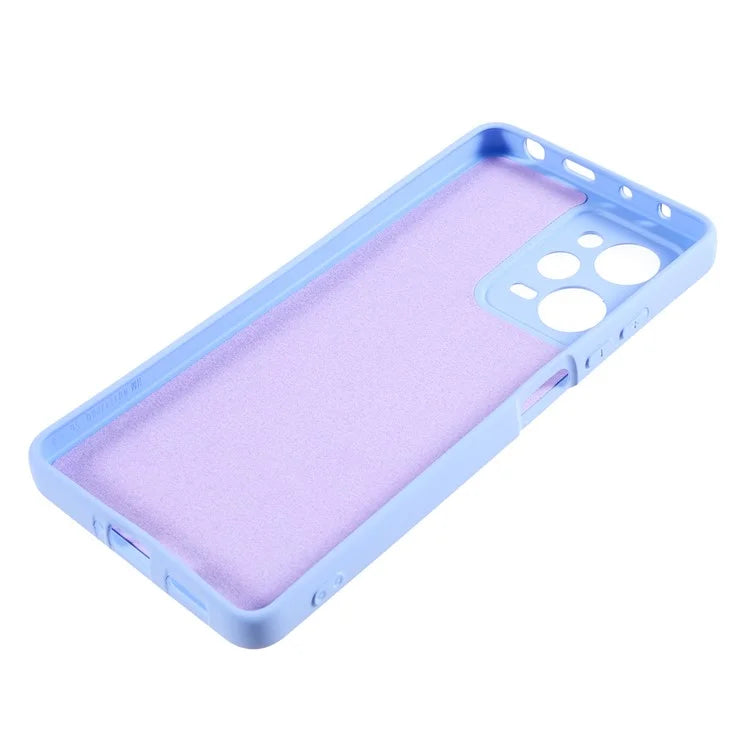 TPU Phone Case for Xiaomi Poco X5 Pro 5G / Redmi Note 12 Pro Speed 5G , 2.0mm Thick Liquid Silicone Arc Edge Cover
