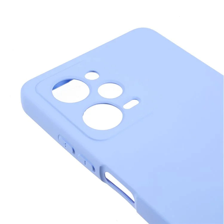 TPU Phone Case for Xiaomi Poco X5 Pro 5G / Redmi Note 12 Pro Speed 5G , 2.0mm Thick Liquid Silicone Arc Edge Cover