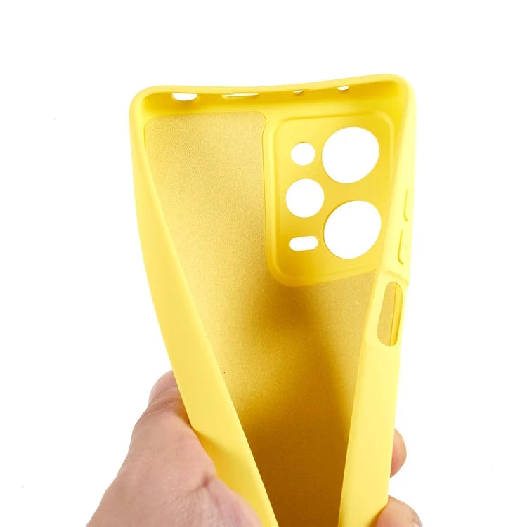 TPU Phone Case for Xiaomi Poco X5 Pro 5G / Redmi Note 12 Pro Speed 5G , 2.0mm Thick Liquid Silicone Arc Edge Cover