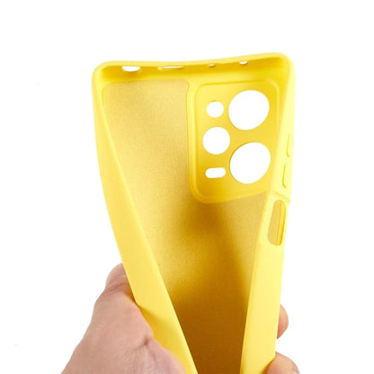TPU Phone Case for Xiaomi Poco X5 Pro 5G / Redmi Note 12 Pro Speed 5G , 2.0mm Thick Liquid Silicone Arc Edge Cover