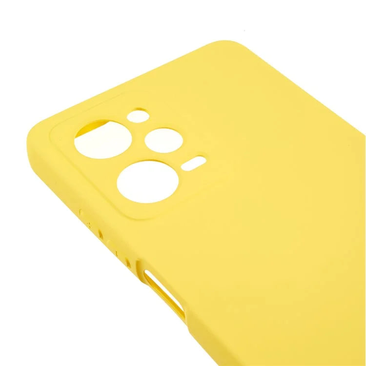 TPU Phone Case for Xiaomi Poco X5 Pro 5G / Redmi Note 12 Pro Speed 5G , 2.0mm Thick Liquid Silicone Arc Edge Cover