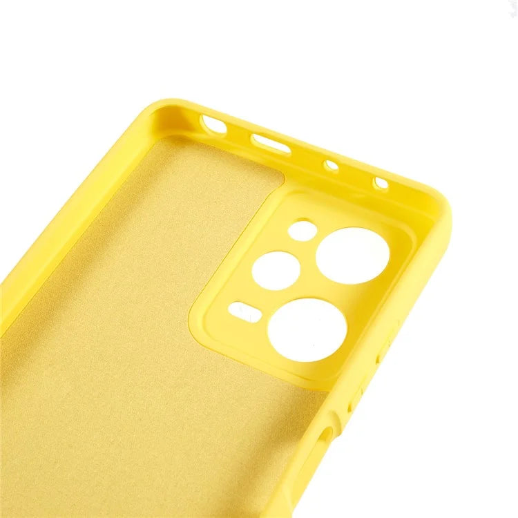 TPU Phone Case for Xiaomi Poco X5 Pro 5G / Redmi Note 12 Pro Speed 5G , 2.0mm Thick Liquid Silicone Arc Edge Cover