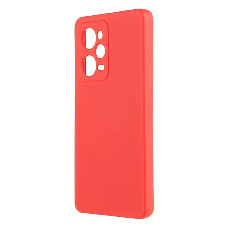TPU Phone Case for Xiaomi Poco X5 Pro 5G / Redmi Note 12 Pro Speed 5G , 2.0mm Thick Liquid Silicone Arc Edge Cover