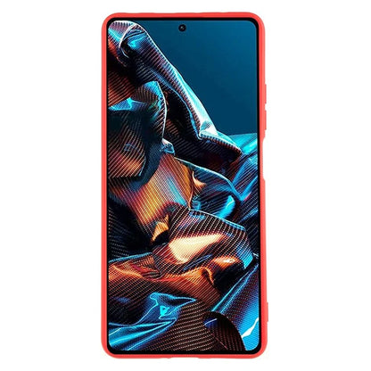 TPU Phone Case for Xiaomi Poco X5 Pro 5G / Redmi Note 12 Pro Speed 5G , 2.0mm Thick Liquid Silicone Arc Edge Cover