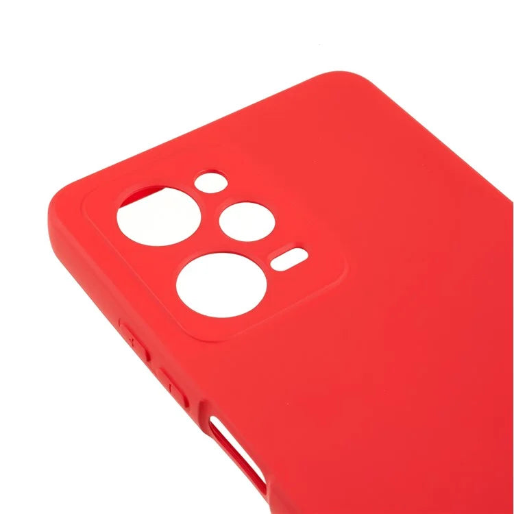TPU Phone Case for Xiaomi Poco X5 Pro 5G / Redmi Note 12 Pro Speed 5G , 2.0mm Thick Liquid Silicone Arc Edge Cover