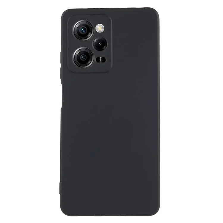 TPU Phone Case for Xiaomi Poco X5 Pro 5G / Redmi Note 12 Pro Speed 5G , 2.0mm Thick Liquid Silicone Arc Edge Cover