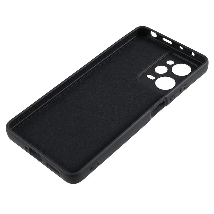 TPU Phone Case for Xiaomi Poco X5 Pro 5G / Redmi Note 12 Pro Speed 5G , 2.0mm Thick Liquid Silicone Arc Edge Cover