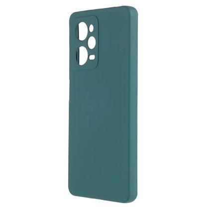 TPU Phone Case for Xiaomi Poco X5 Pro 5G / Redmi Note 12 Pro Speed 5G , 2.0mm Thick Liquid Silicone Arc Edge Coverish Green