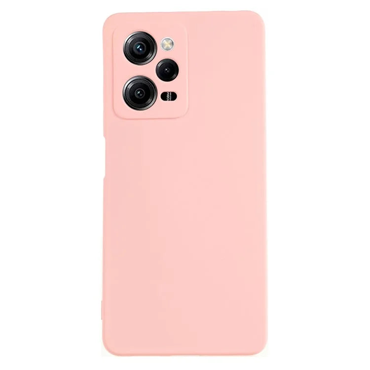 TPU Phone Case for Xiaomi Poco X5 Pro 5G / Redmi Note 12 Pro Speed 5G , 2.0mm Thick Liquid Silicone Arc Edge Cover