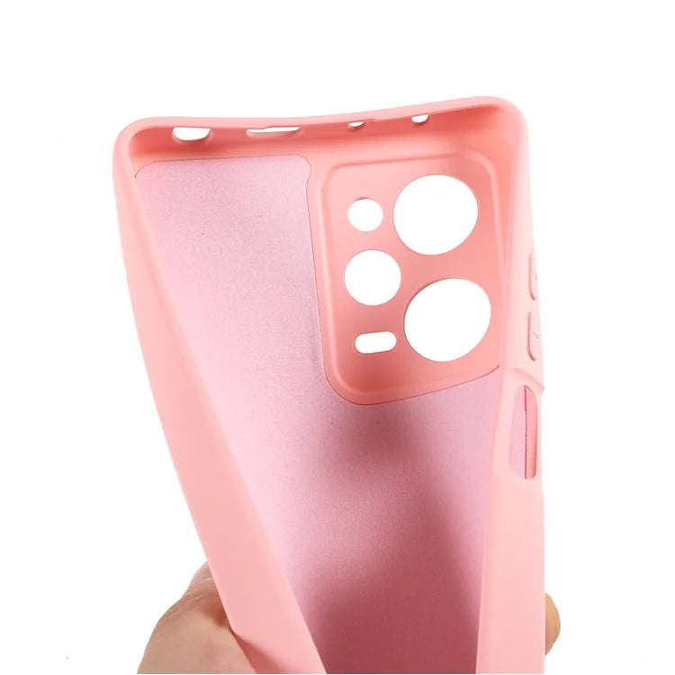 TPU Phone Case for Xiaomi Poco X5 Pro 5G / Redmi Note 12 Pro Speed 5G , 2.0mm Thick Liquid Silicone Arc Edge Cover