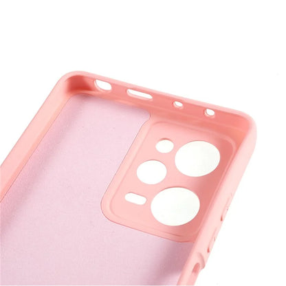 TPU Phone Case for Xiaomi Poco X5 Pro 5G / Redmi Note 12 Pro Speed 5G , 2.0mm Thick Liquid Silicone Arc Edge Cover