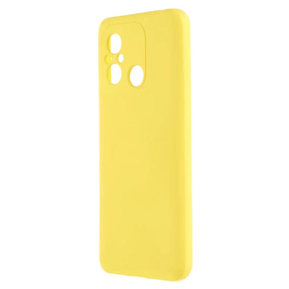 Cell Phone Case for Xiaomi Redmi 12C 4G Liquid Silicone TPU 2.0mm Thick Arc Edge Phone Cover