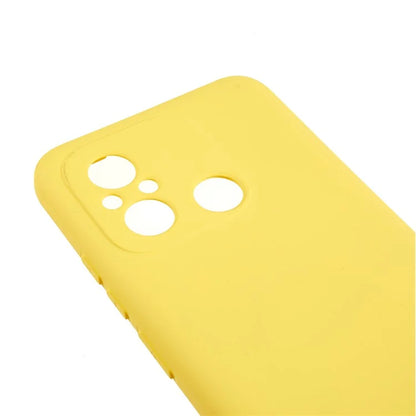 Cell Phone Case for Xiaomi Redmi 12C 4G Liquid Silicone TPU 2.0mm Thick Arc Edge Phone Cover