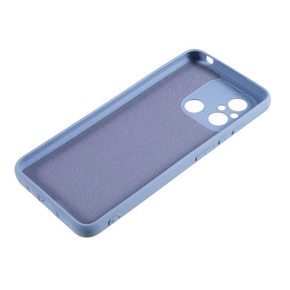 Cell Phone Case for Xiaomi Redmi 12C 4G Liquid Silicone TPU 2.0mm Thick Arc Edge Phone Cover