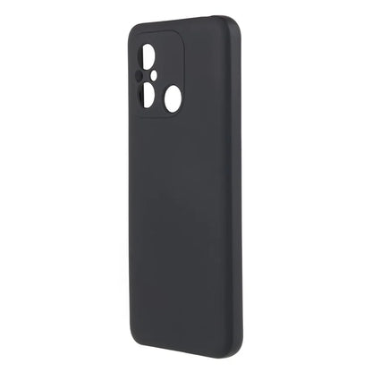 Cell Phone Case for Xiaomi Redmi 12C 4G Liquid Silicone TPU 2.0mm Thick Arc Edge Phone Cover
