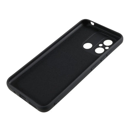 Cell Phone Case for Xiaomi Redmi 12C 4G Liquid Silicone TPU 2.0mm Thick Arc Edge Phone Cover