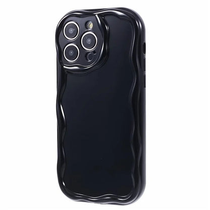 For iPhone 13 Pro Wave Design Soft TPU Cover Drop-proof Phone Case