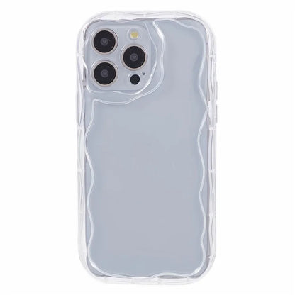 For iPhone 13 Pro Wave Design Soft TPU Cover Drop-proof Phone Case