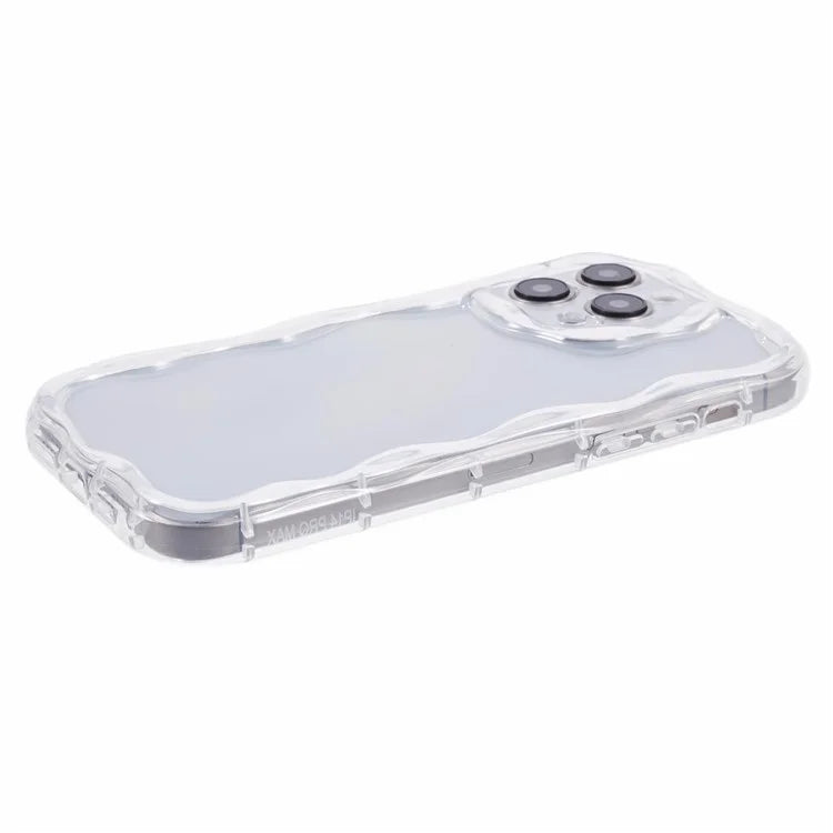 For iPhone 13 Pro Wave Design Soft TPU Cover Drop-proof Phone Case