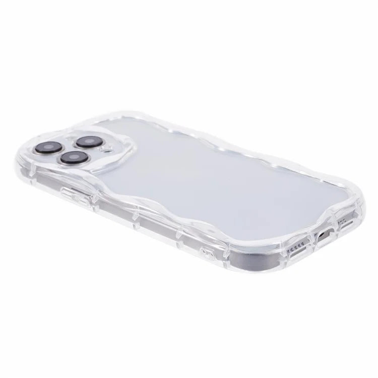 For iPhone 13 Pro Wave Design Soft TPU Cover Drop-proof Phone Case