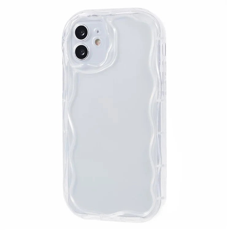For iPhone 11 Wave Design Soft TPU Mobile Case Shockproof Back Cover