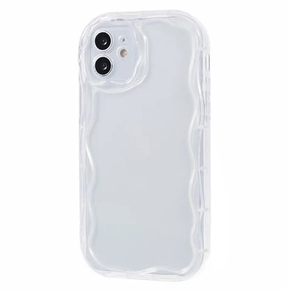 For iPhone 12 Creative Wave Design Shockproof Back Cover TPU Phone Case