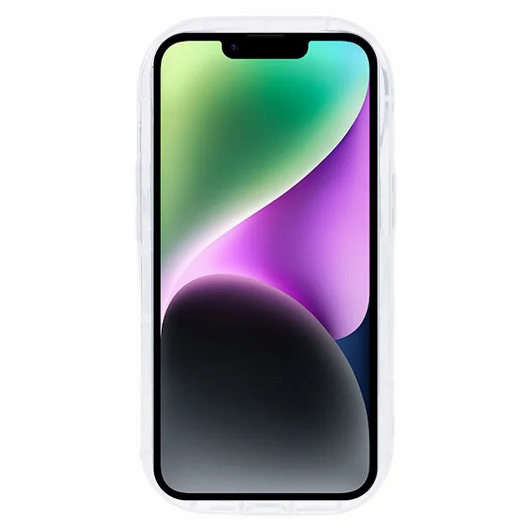 For iPhone 14 Creative Wave Design Soft TPU Phone Case Drop-proof Back Cover