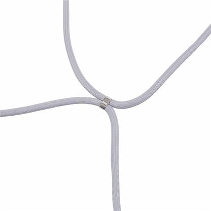 For iPhone 12 Phone Case Rubberized Soft TPU Cover with Long Lanyard