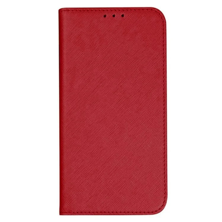 For Xiaomi Redmi 12 4G Phone Case Cross Texture PU Leather Stand Flip Wallet Cover