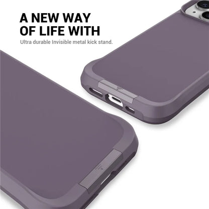 Taurustar Series Kickstand Cover for iPhone 15 Case PC+TPU Phone Shell