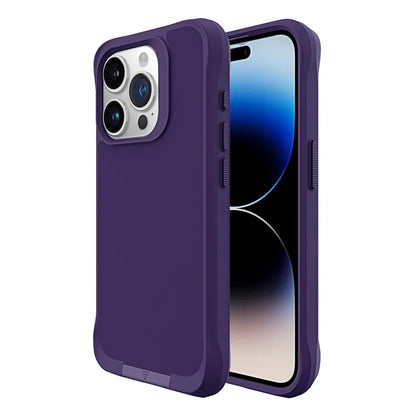 Taurustar Series Kickstand Cover for iPhone 14 Pro Max Case Microfiber Lining PC+TPU Back Shell